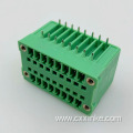 With ears screw plug-in PCB double-layer terminal block header socket